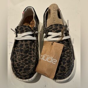 Hey Dude Wendy Jungle Brown Sz 8 NEW
